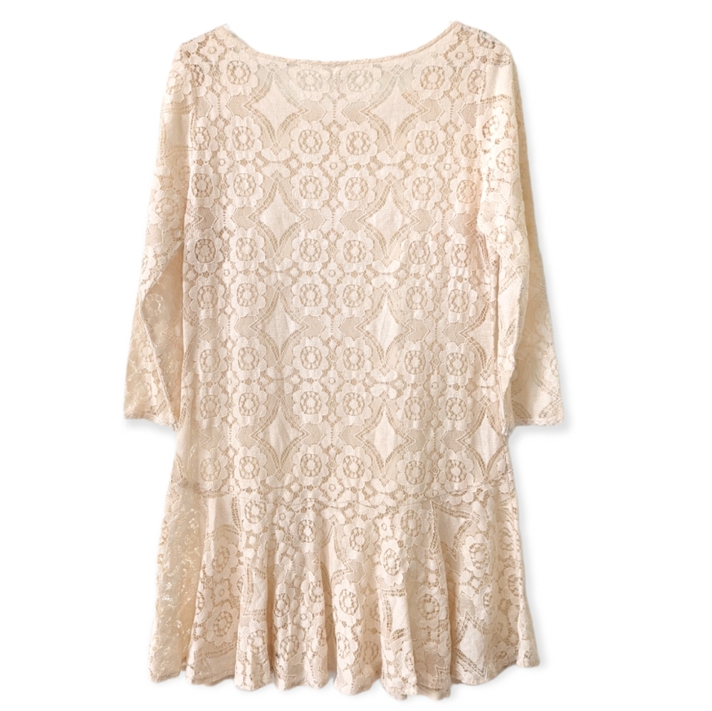 FREE PEOPLE Walking to the Sun Lace Dress 6 - Picture 3 of 5